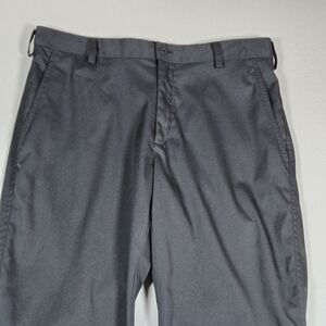 Nike 2012 Golf Tour Performance Dri-FIT Pants Mens 32x30 Black Flat Front Chino